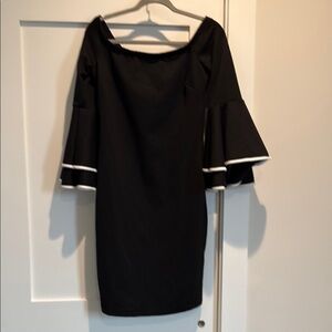 Elegant Black Off-Shoulder Dress